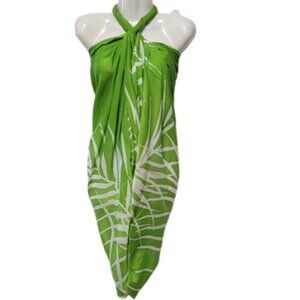 Womens Sarong Cotton Wrap Handpainted Batik Wrapskirt Beach Pareo Beachwear-NEW